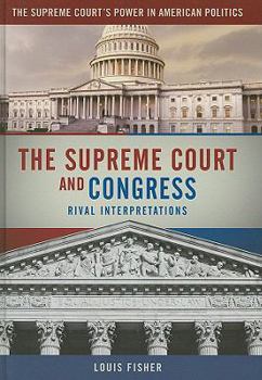 Hardcover The Supreme Court and Congress Book
