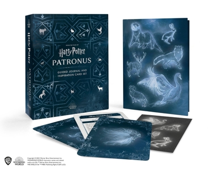 Hardcover Harry Potter Patronus Guided Journal and Inspiration Card Set Book