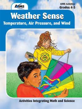 Paperback Weather sense: Temperature, air pressure and wind Book