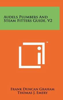 Hardcover Audels Plumbers And Steam Fitters Guide, V2 Book