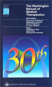 Spiral-bound The Washington Manual& #8482; Of Medical Therapeutics Book