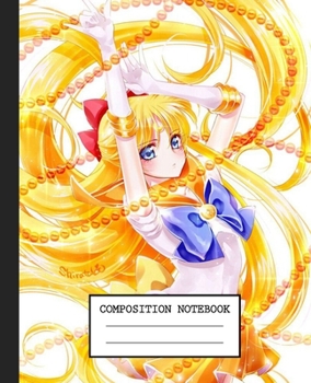 Notebook: Anime Japan Sailor Moon Soft Glossy Cover Graph Paper Pages Book 7.5 x 9.25 Inches 110 Pages