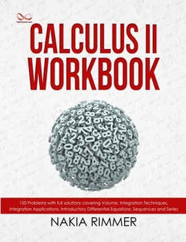 Paperback Calculus II Workbook Book