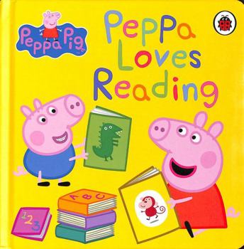 Paperback Peppa Pig: Peppa Loves Reading Book