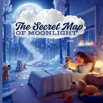 Paperback The Secret Map Of Moonlight: Is A Journey Beyond the Stars, Just Before Bedtime. Book