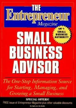 Paperback The Entrepreneur Magazine Small Business Advisor Book