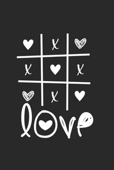 Paperback Love: 6x9 Valentines Day - grid - squared paper - notebook - notes Book