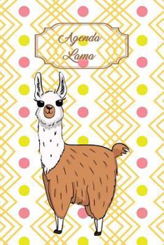 Agenda Lama: Agenda perpétuel avec couverture et intérieur Lama - 56 semaines avec des pages supplémentaires à découvrir (15 x 23 cm) (Mon Agenda Perpétuel)