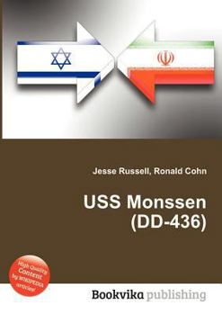 Paperback USS Monssen (DD-436) Book