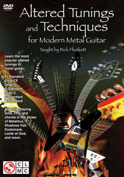 DVD Altered Tunings and Techniques for Modern Metal Guitar Book