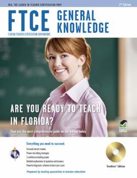 Paperback Ftce General Knowledge W/ CD-ROM Book