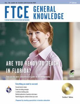 Paperback FTCE General Knowledge: Florida Teacher Certification Examinations: TestWare Edition Book
