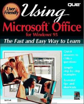 Paperback Using Microsoft Office for Windows 95 Book