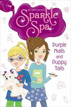 Paperback Purple Nails and Puppy Tails Book