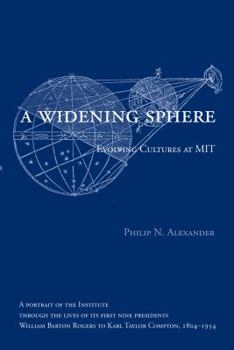 Hardcover A Widening Sphere: Evolving Cultures at Mit Book