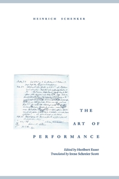 Paperback The Art of Performance Book