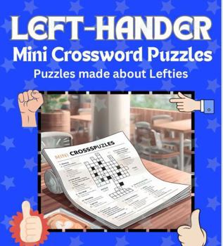 Paperback Left-Hander Mini Crossword Puzzles: Puzzles made about Lefties Book