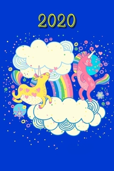 2020: My personal organizer 2020 with Unicorn Design  | personal organizer 2020 | weekly   calendar 2020| monthly calendar for 2020 in hand pocket size