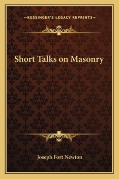 Paperback Short Talks on Masonry Book