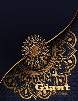 Giant 500 Page Lined Journal: Large Notebook 8.5 x 11 With Mandala Cover