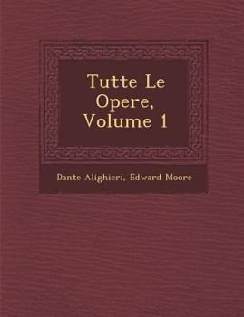 Paperback Tutte Le Opere, Volume 1 [Italian] Book