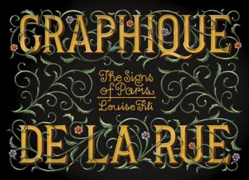 Hardcover Graphique de la Rue: The Signs of Paris Book