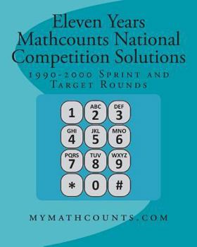 Paperback Eleven Years Mathcounts National Competition Solutions Book