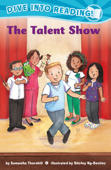 Paperback The Talent Show (Confetti Kids #11): (Dive Into Reading) Book