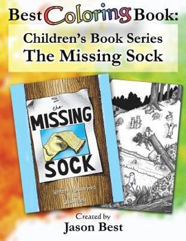 Paperback Best Coloring Book: Children's Book Series - The Missing Sock Book