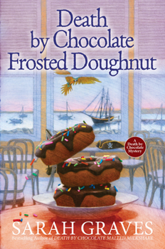 Hardcover Death by Chocolate Frosted Doughnut Book