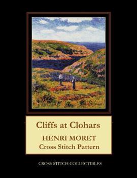 Paperback Cliffs at Clohars: Henri Moret Cross Stitch Pattern Book