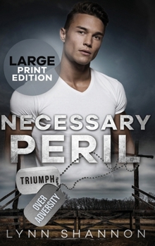 Hardcover Necessary Peril: A Small-town Christian Romantic Suspense (Large Print) [Large Print] Book