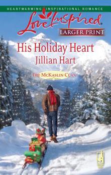 Mass Market Paperback His Holiday Heart [Large Print] Book