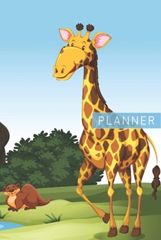 Planner: Wild Safari Animals 1 Year Daily Planner (12 Months) | 2020 - 2021 | 365 Pages for Planning | January 20 - December 20 | Appointment Calendar ... | Plan Each Day Set Goals & Get Stuff Done