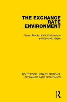 Paperback The Exchange Rate Environment Book