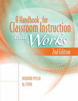 Paperback A Handbook for Classroom Instruction That Works Book