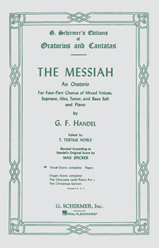 Paperback Messiah (Oratorio, 1741): Complete Vocal Score Satb Book