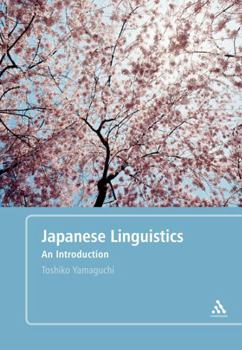 Paperback Japanese Linguistics: An Introduction Book