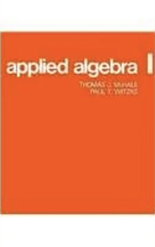 Paperback Applied Algebra I Book