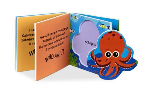 Board book Soft Shapes - Ocean Book