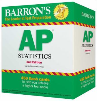 Cards Barron's AP Statistics Flash Cards Book