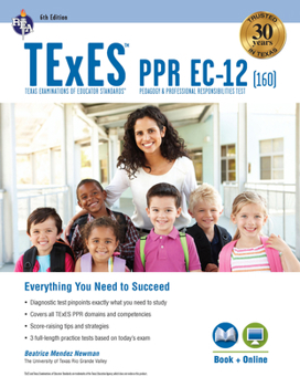 Paperback TExES Ppr Ec-12 (160) Study Guide 2026-2027 Book