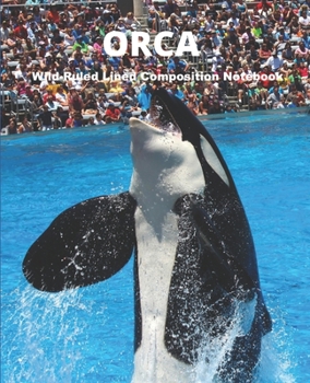 Paperback Orca: Wide Ruled Lined Composition Notebook Book