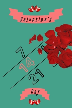 Valentine's Day: Lined Notebook,Notepad,Journal,Patterns Inside