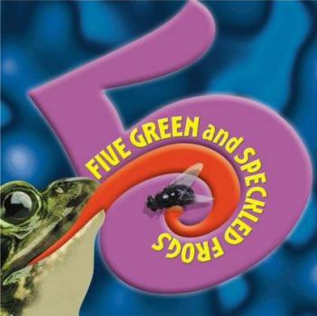 Hardcover Five Green and Speckled Frogs Book