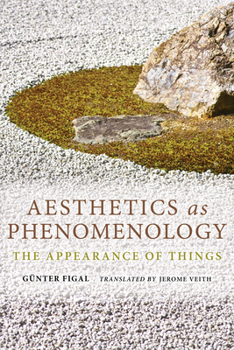 Paperback Aesthetics as Phenomenology: The Appearance of Things Book