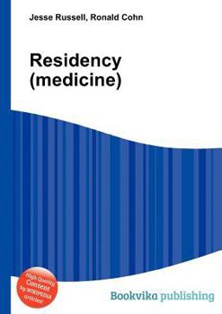 Paperback Residency (Medicine) Book