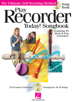 Paperback Play Recorder Today! Songbook [With CD (Audio)] Book