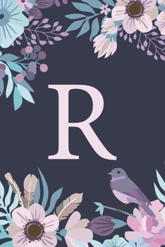 Paperback R: Monogrammed Undated Daily Planner For 100 Days - Includes To Do Lists, Appointments & Times Section, Gratitude And Hea Book