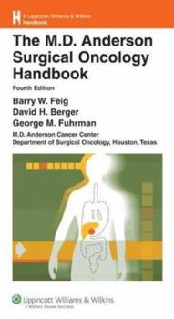 Paperback M.D. Anderson Surgical Oncology Handbook Book